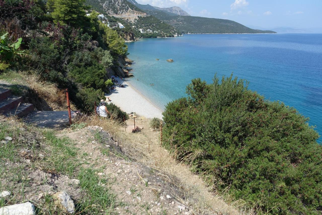 Villa In Kalloni Direkt Am Meer, Tolle Aussicht Exterior foto